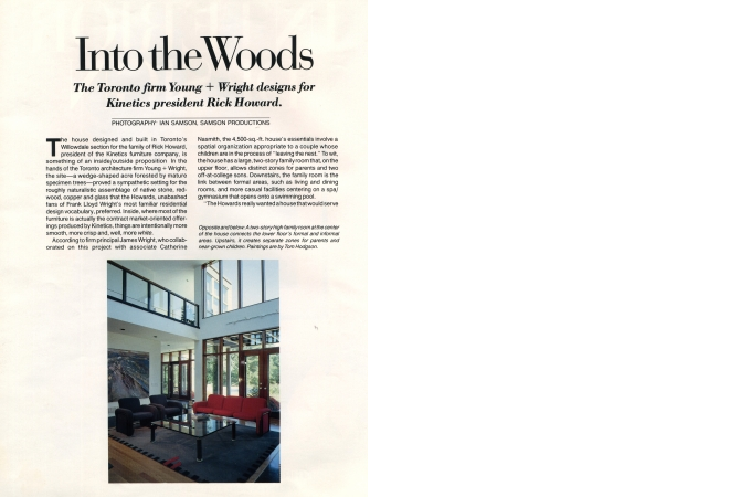 Howard Residence, (Y+W), Interior Design Magazine